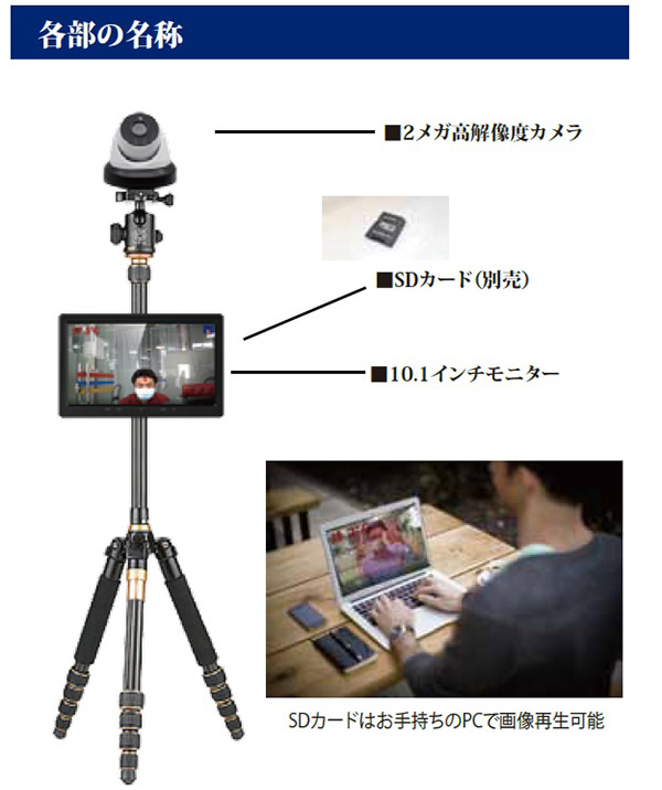 体表面温度監視カメラ