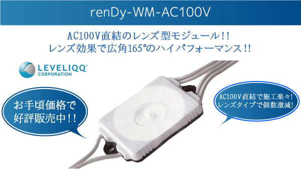 renDy-WM レンディ LED ワイドモジュール