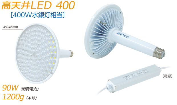 日動工業   高天井照明器具（LED）  ハイディスク300W 昼白色 L300V2-P-HMW-50K [A120104] - 5