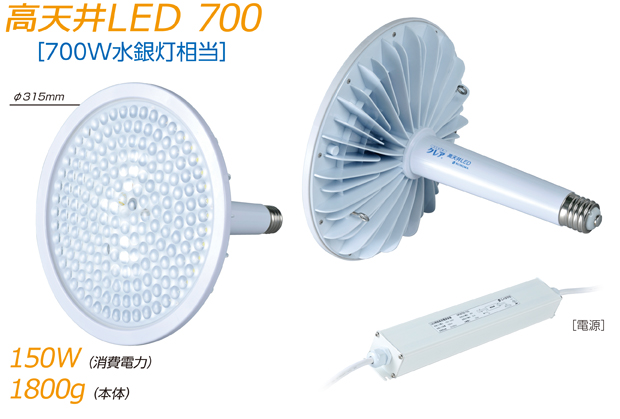 新入荷 流行 日動工業 高天井照明器具 LED ハイディスク200W 電源装置一体型 昼白色 吊下げ型 スポット L200V2-P-HS-50K  A120104