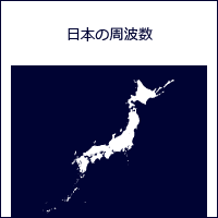 日本の周波数